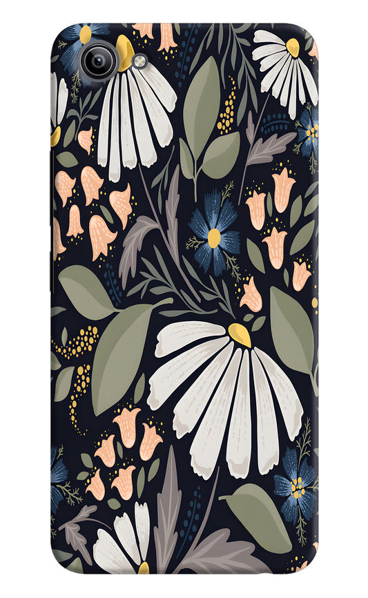 Flowers Art Vivo Y81i Hard Case Back Cover by Casekaro