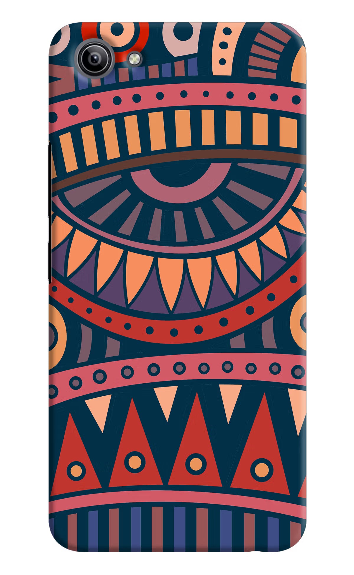 African Culture Design Vivo Y81i Hard Case Back Cover by Casekaro