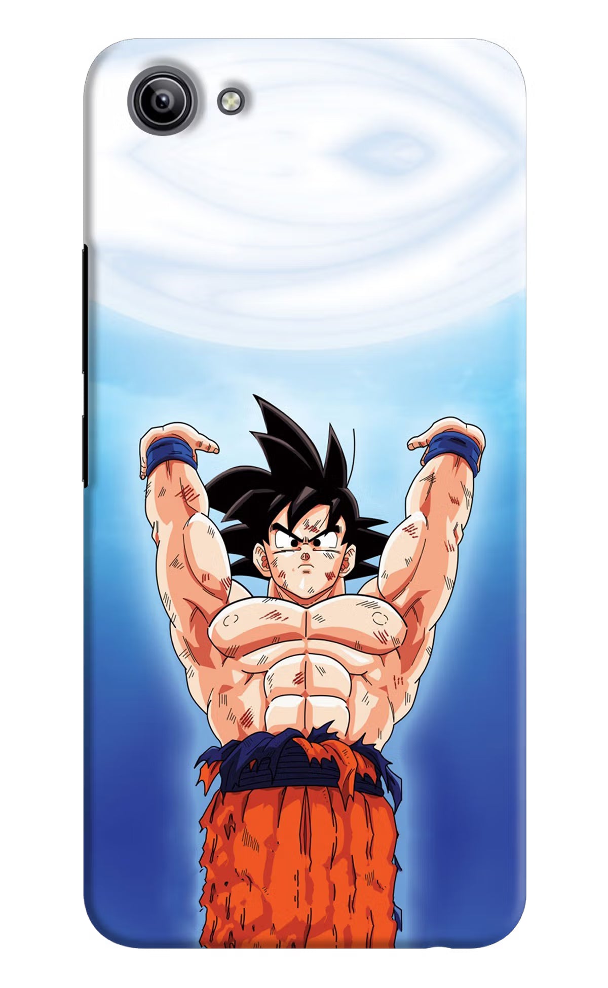 Goku Power Vivo Y81i Hard Case Back Cover by Casekaro