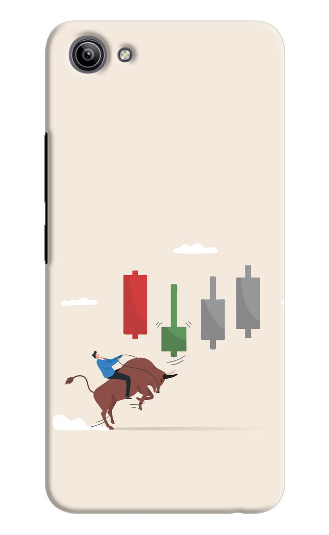 Bull Trading Momentum Vivo Y81i Hard Case Back Cover by Casekaro