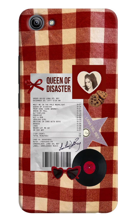 Queen of Disaster Vivo Y81i Hard Case Back Cover by Casekaro