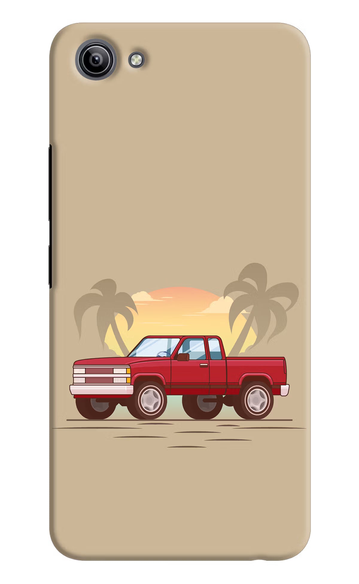 Desert Classic Drive Vivo Y81i Hard Case Back Cover by Casekaro