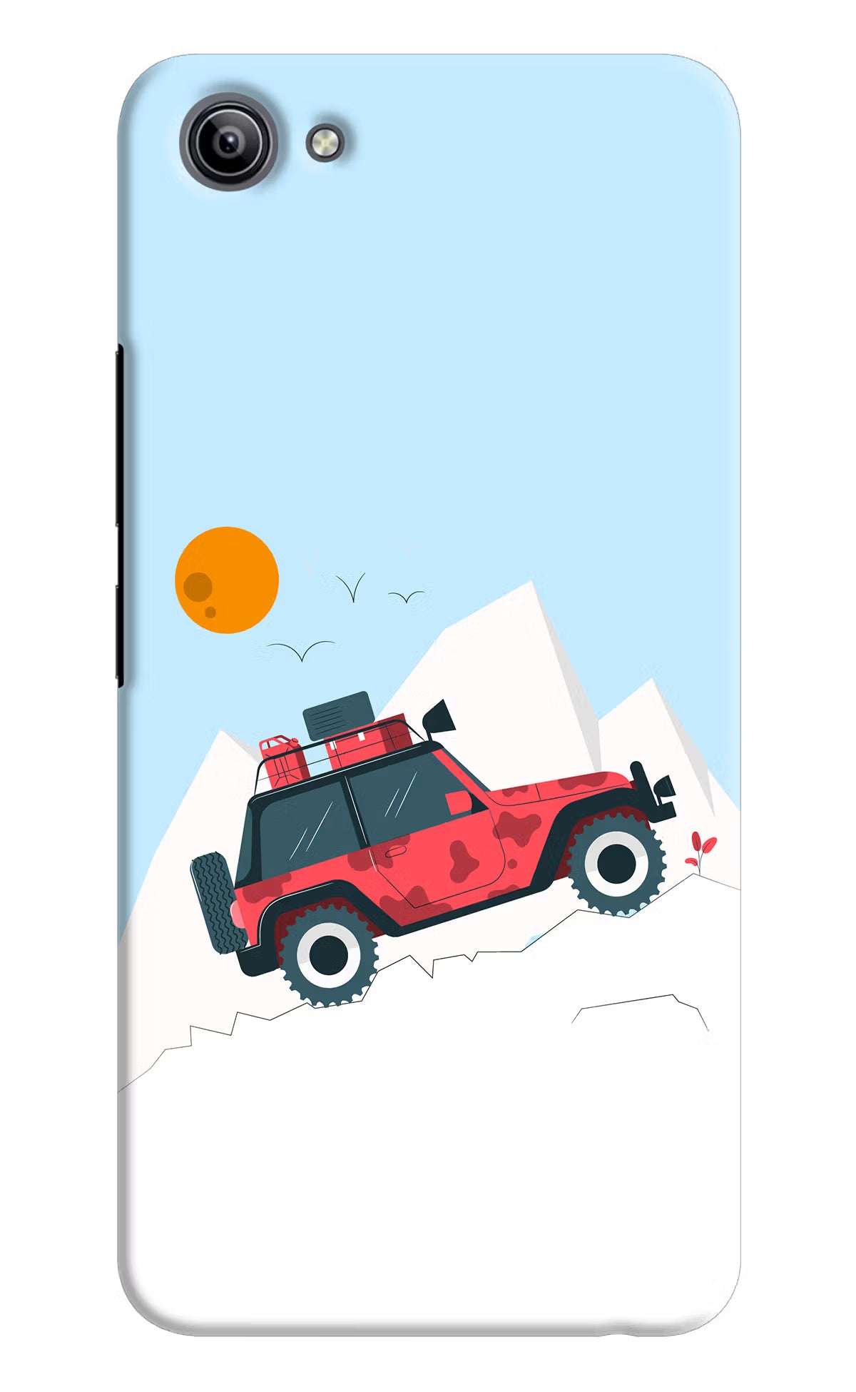 Mountain Trail Beast Vivo Y81i Hard Case Back Cover by Casekaro