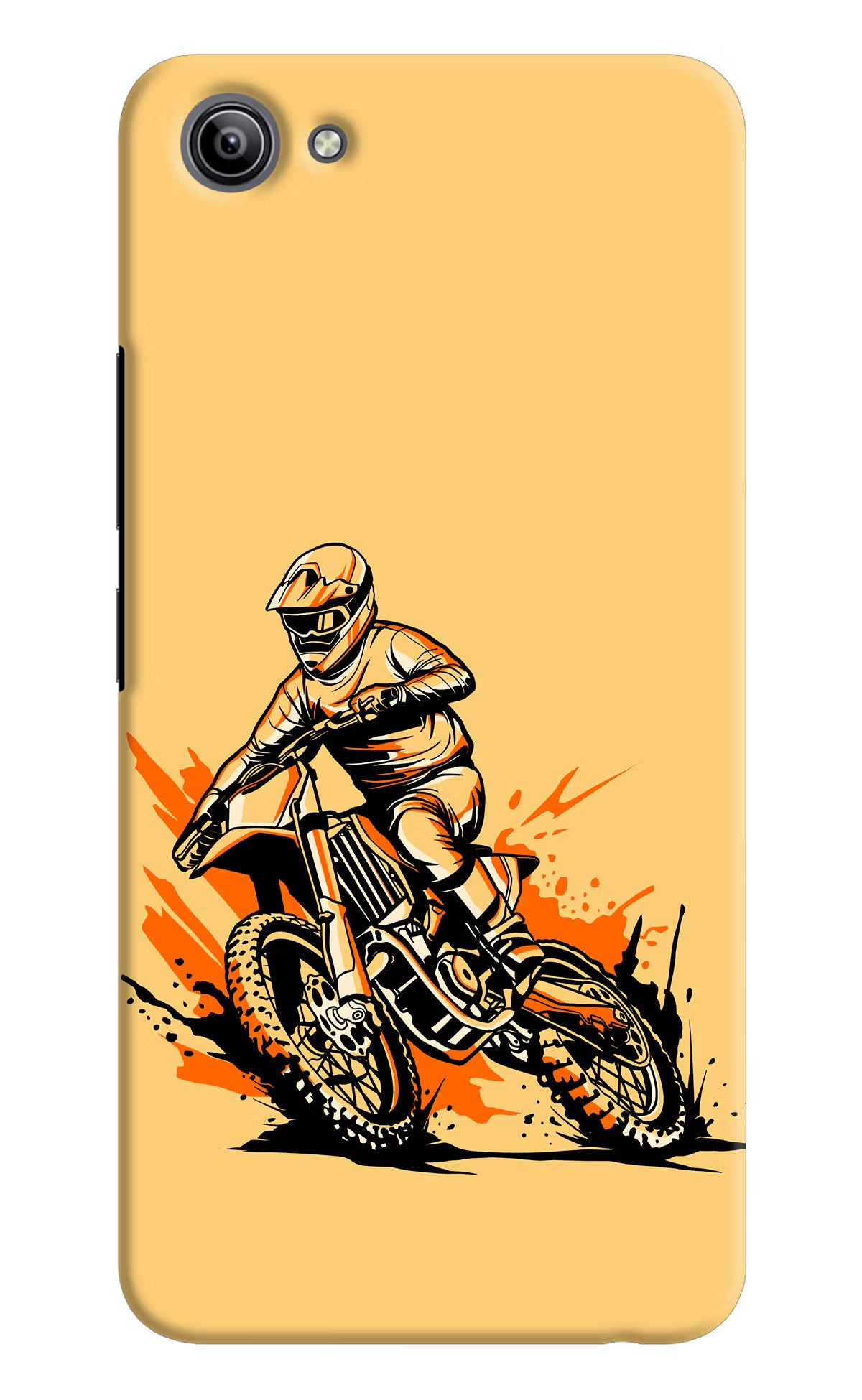 Off-Road Fury Vivo Y81i Hard Case Back Cover by Casekaro