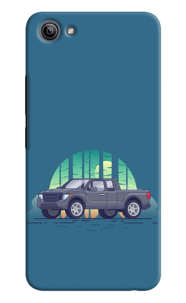 Retro Garage Vibe Vivo Y81i Hard Case Back Cover by Casekaro