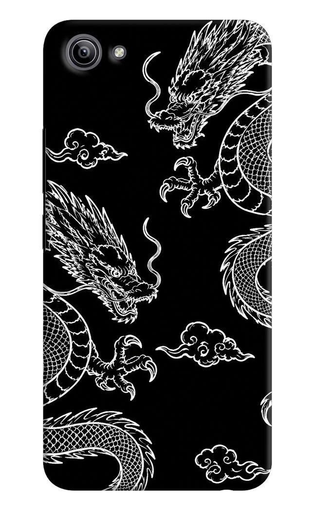 Twin Dragons Vivo Y81i Hard Case Back Cover by Casekaro