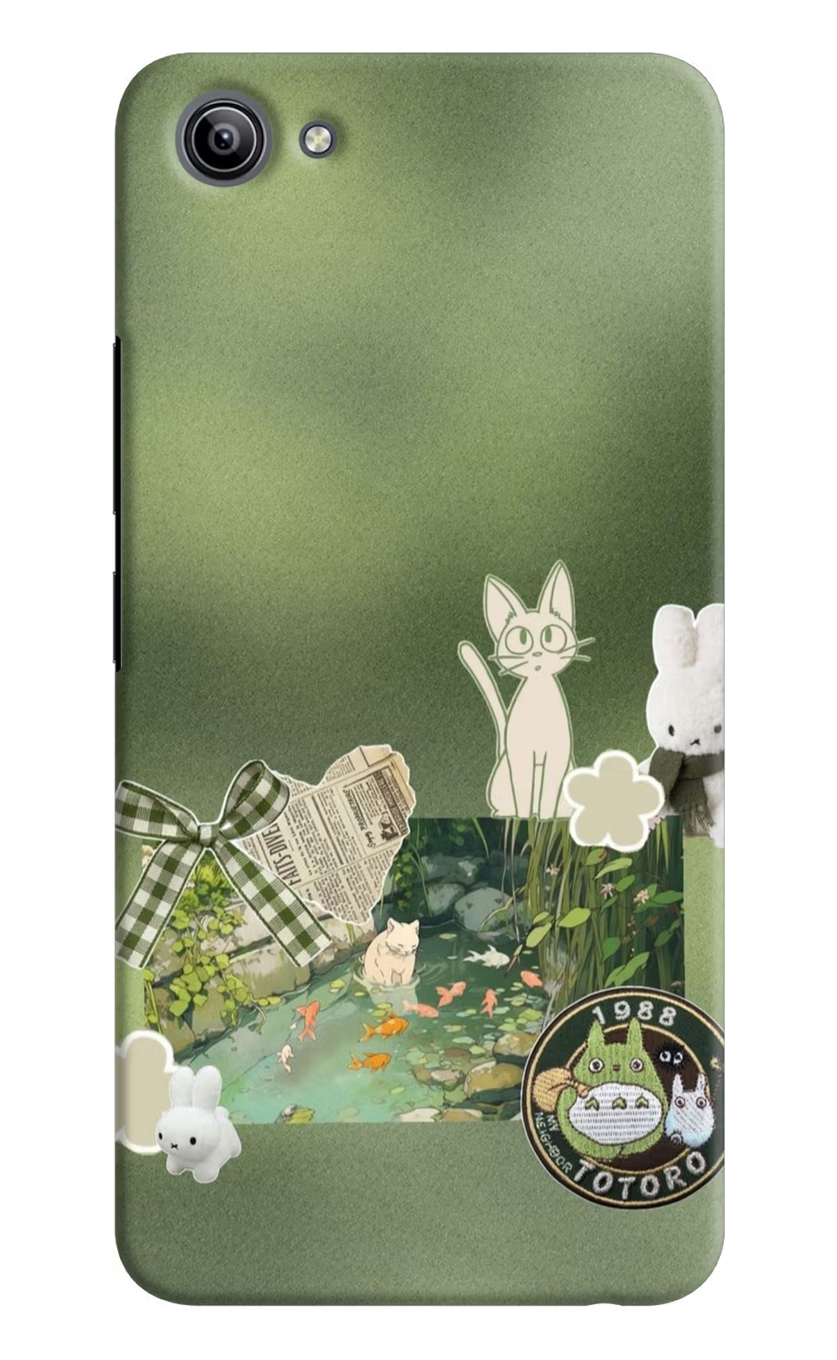 Aesthetic anime Vivo Y81i Back Cover