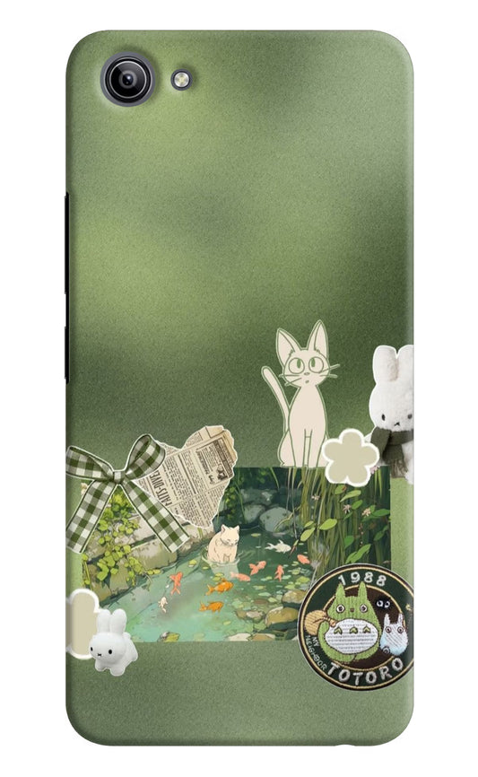 Aesthetic anime Vivo Y81i Hard Case Back Cover by Casekaro