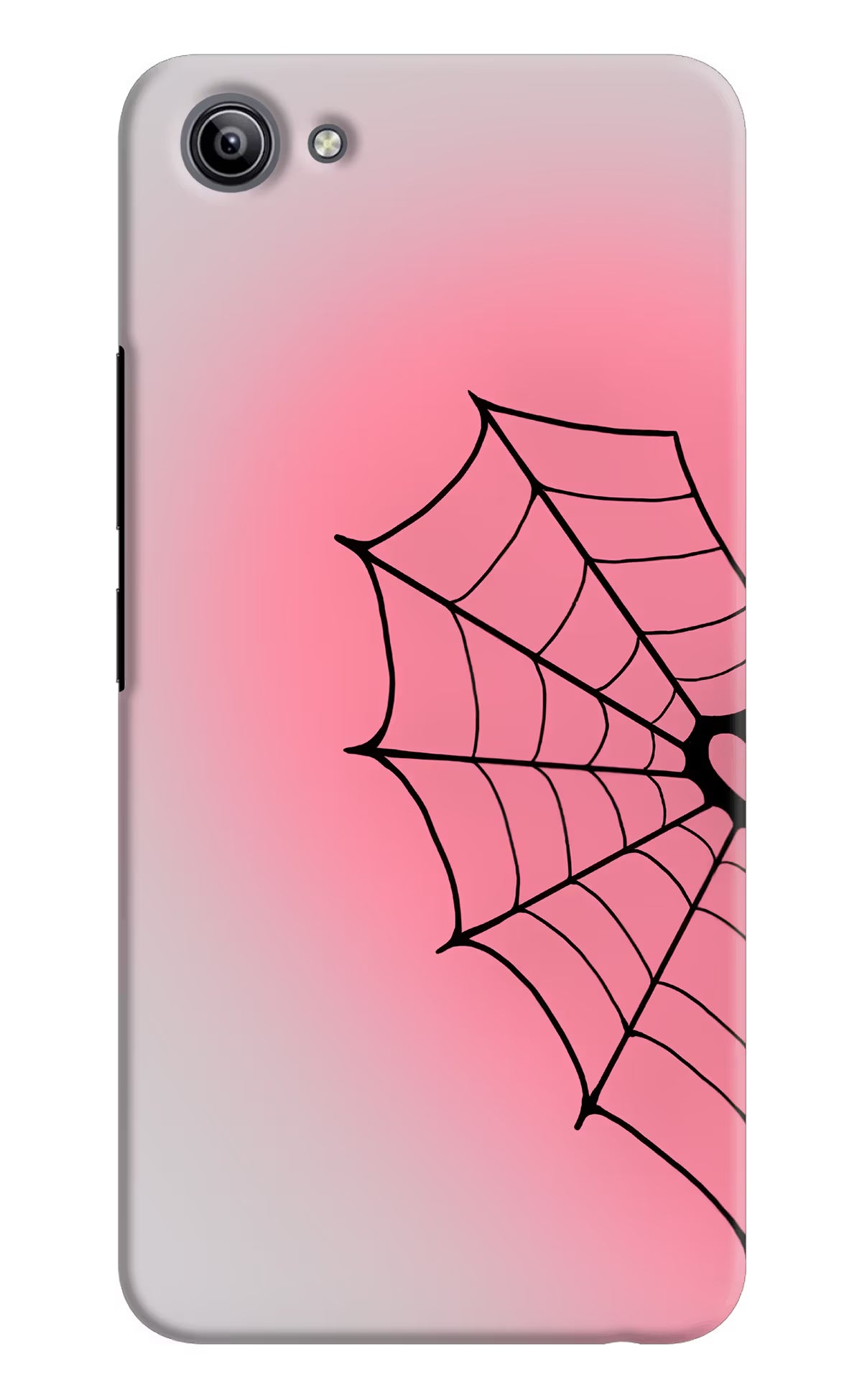 Pink Web Vivo Y81i Back Cover