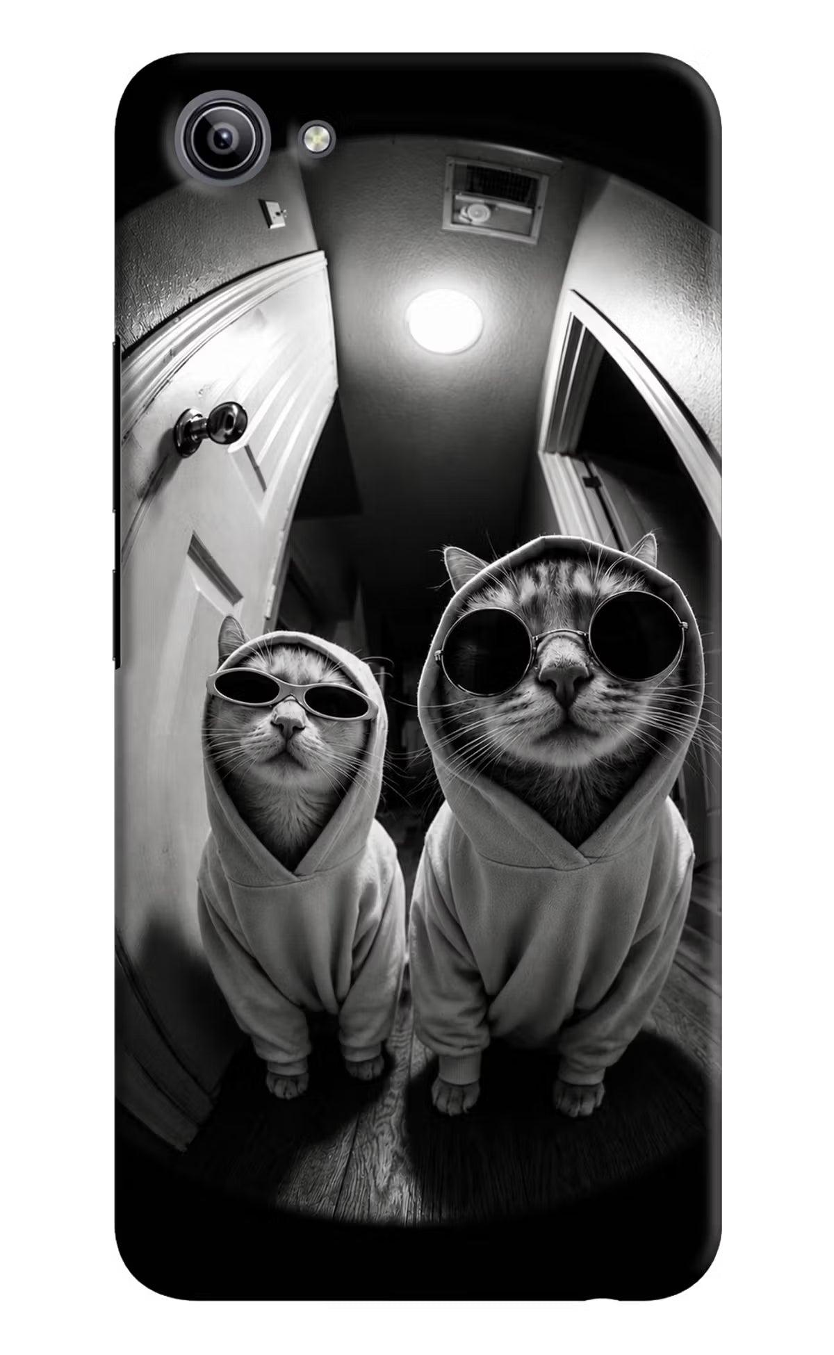 Hood Cats Vivo Y81i Back Cover