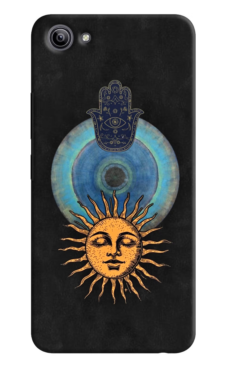 Divine Sun Vivo Y81i Back Cover, Hard case