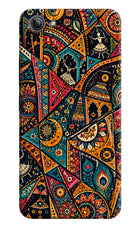 Folk Print Vivo Y81i Hard Case Back Cover by Casekaro