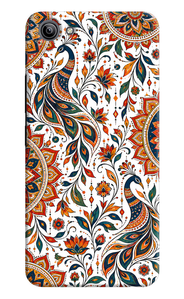 White Mayura Vivo Y81i Hard Case Back Cover by Casekaro