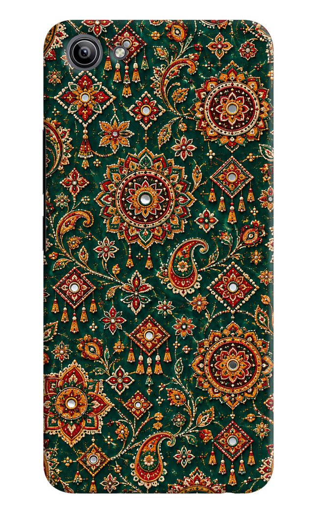 Green Pataka Vivo Y81i Hard Case Back Cover by Casekaro