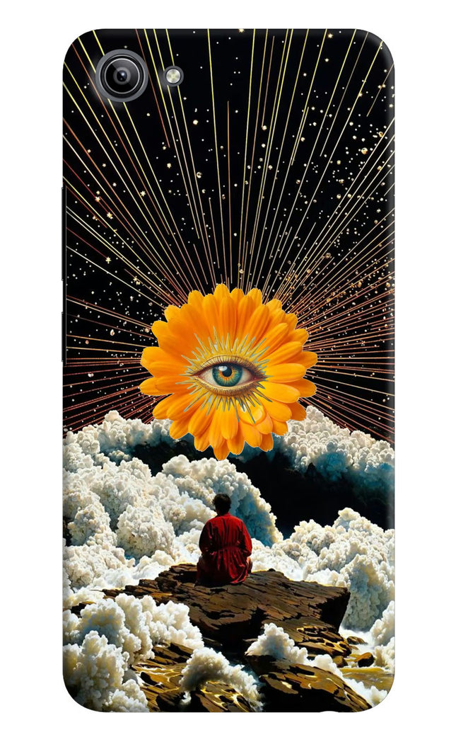 Cosmic Flower Vivo Y81i Hard Case Back Cover by Casekaro