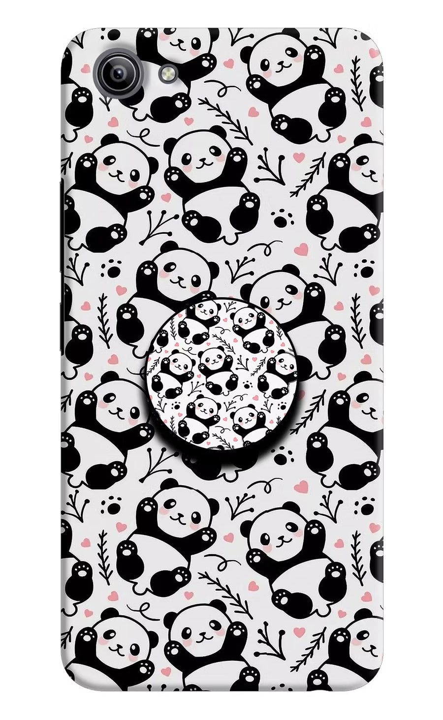 Cute Panda Vivo Y81i Pop Case, Hard case