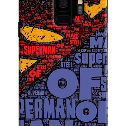 Superman Samsung S9 Hard Case Back Cover by Casekaro