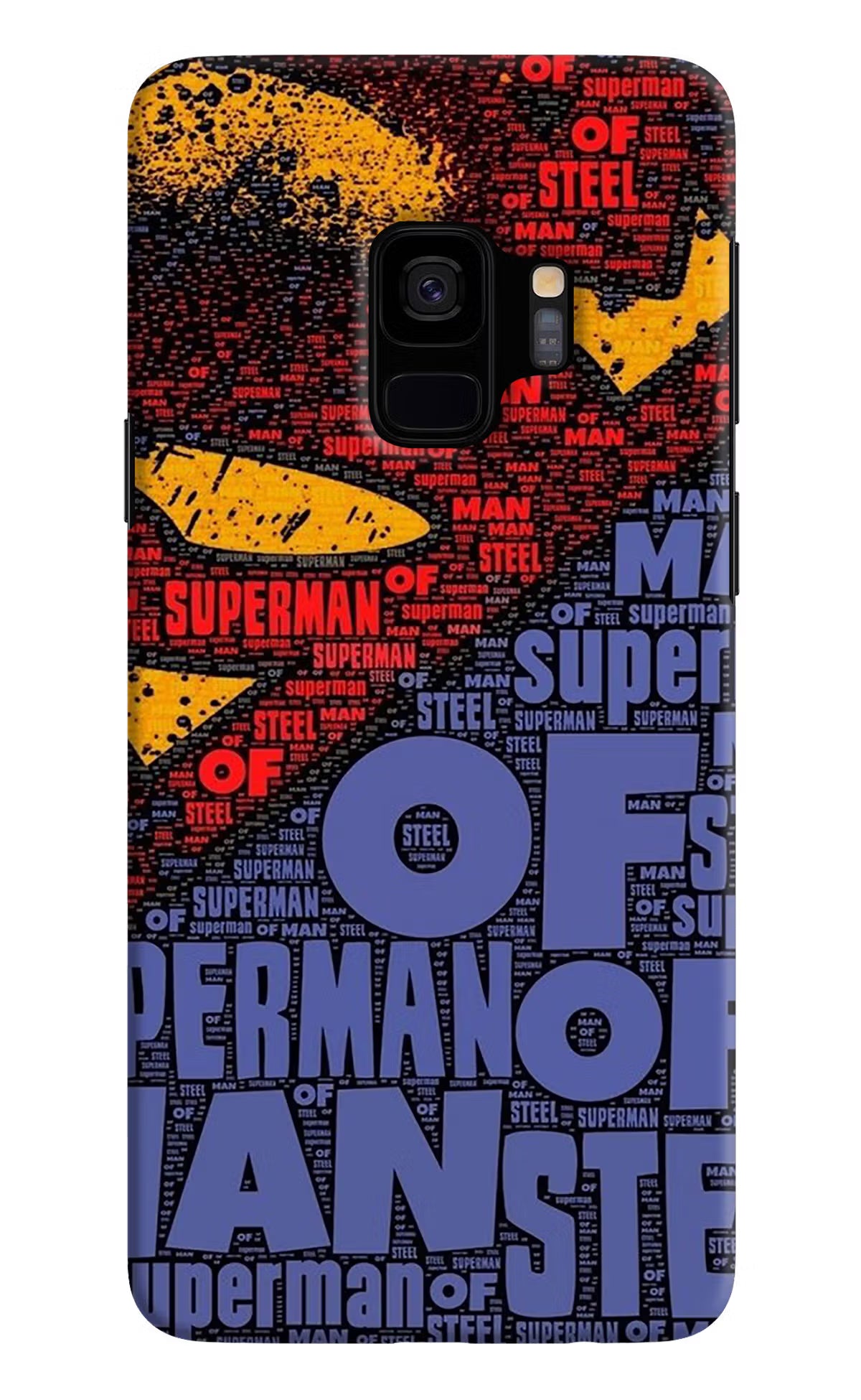 Superman Samsung S9 Hard Case Back Cover by Casekaro