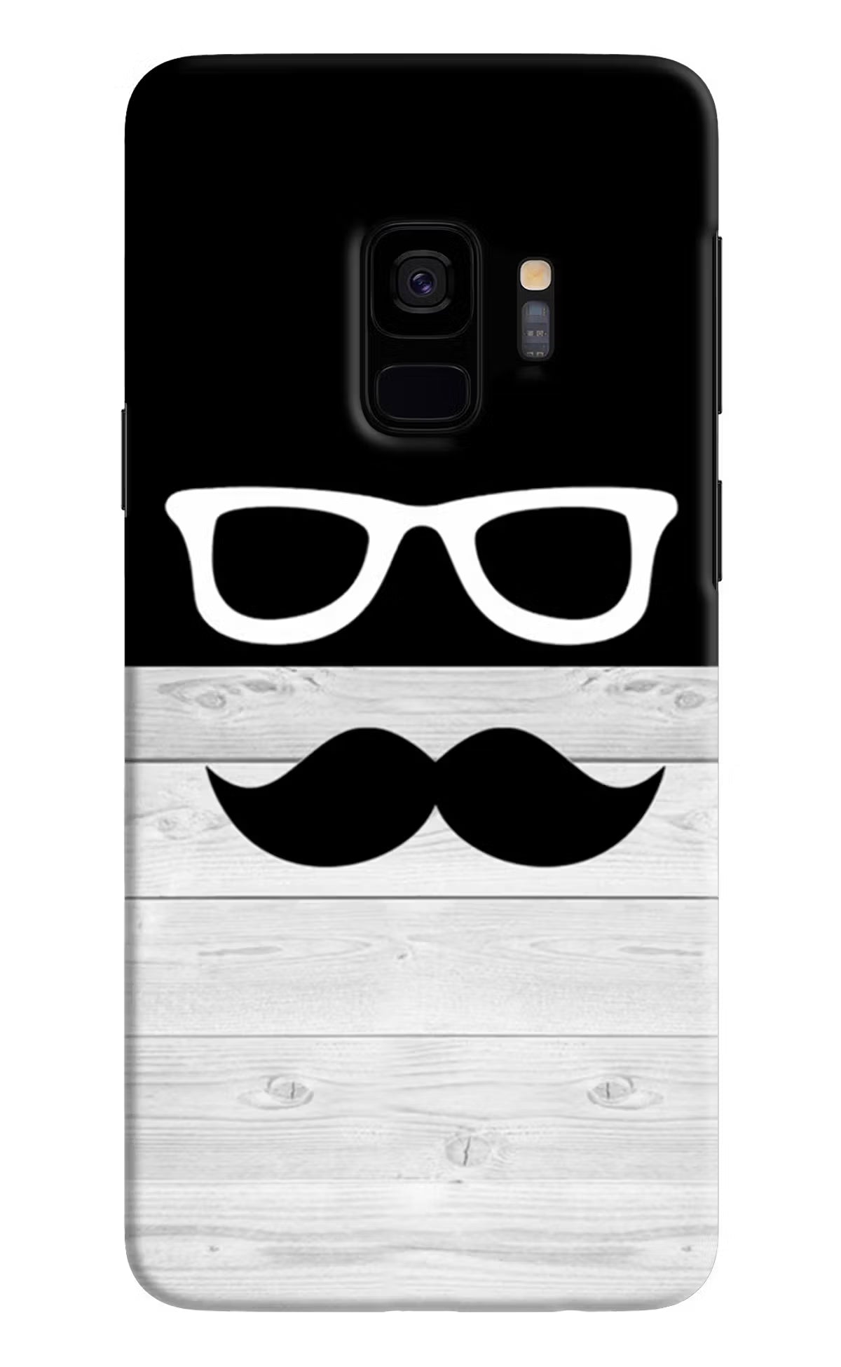 Mustache Samsung S9 Hard Case Back Cover by Casekaro