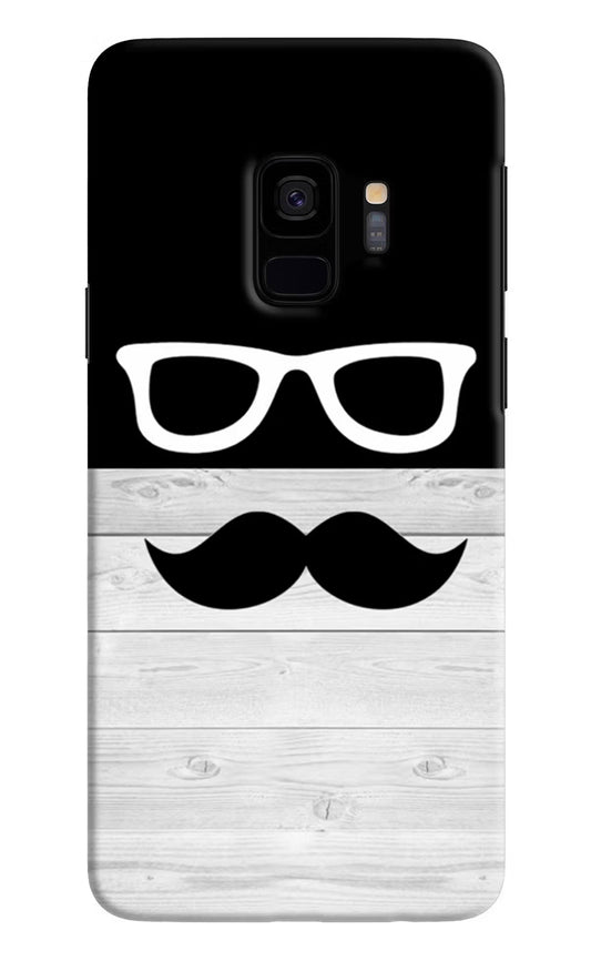 Mustache Samsung S9 Hard Case Back Cover by Casekaro