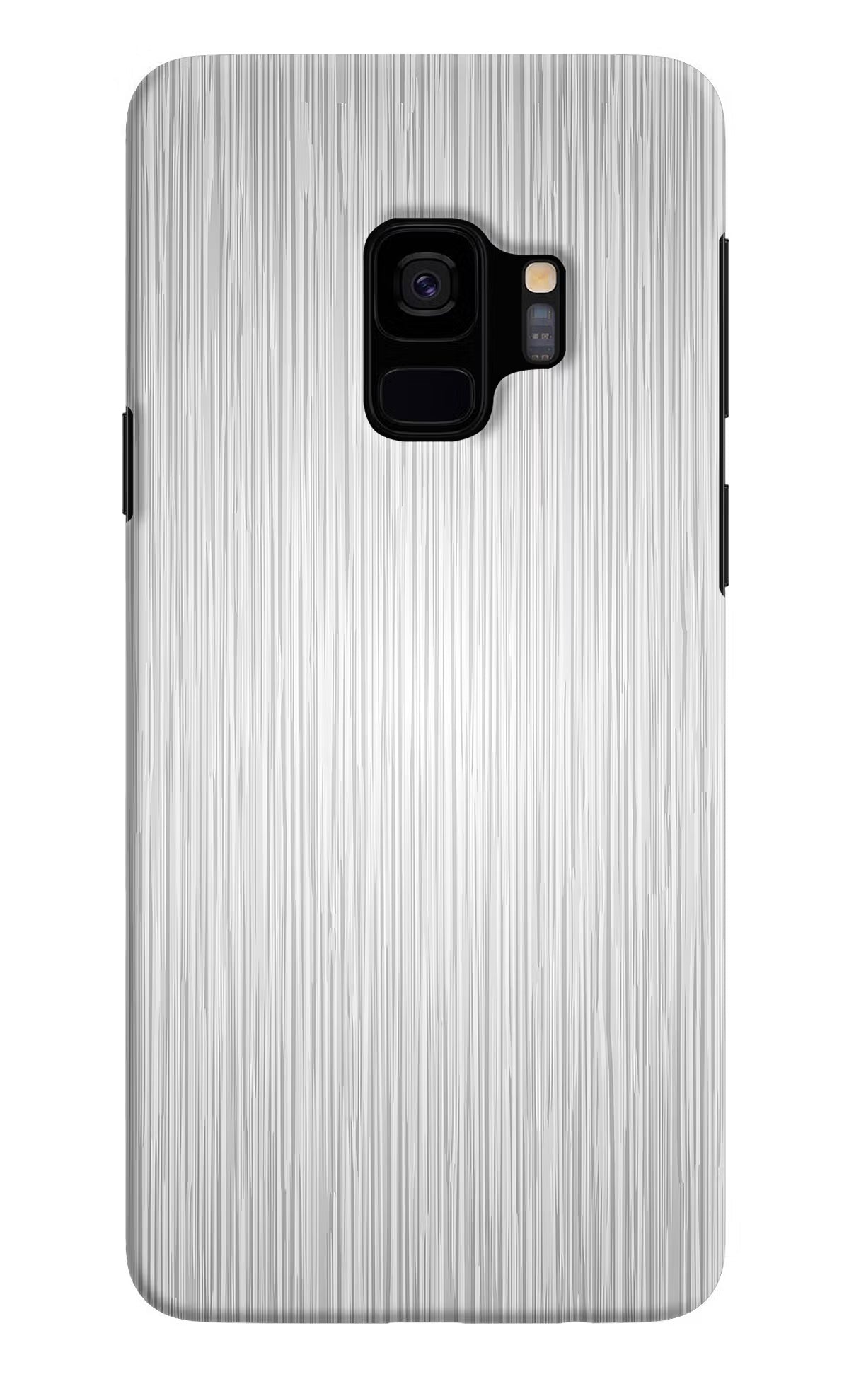 Wooden Grey Texture Samsung S9 Hard Case Back Cover by Casekaro