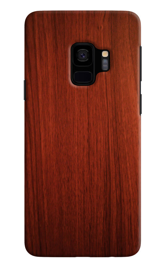Wooden Plain Pattern Samsung S9 Hard Case Back Cover by Casekaro