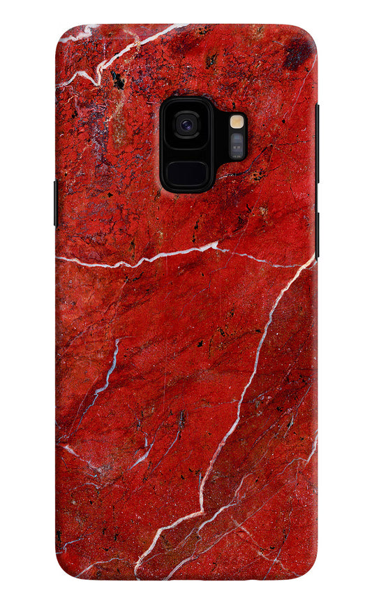 Red Marble Design Samsung S9 Hard Case Back Cover by Casekaro
