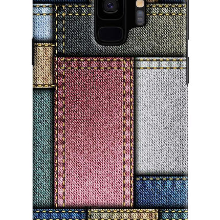 Multicolor Jeans Samsung S9 Hard Case Back Cover by Casekaro