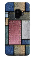 Multicolor Jeans Samsung S9 Hard Case Back Cover by Casekaro