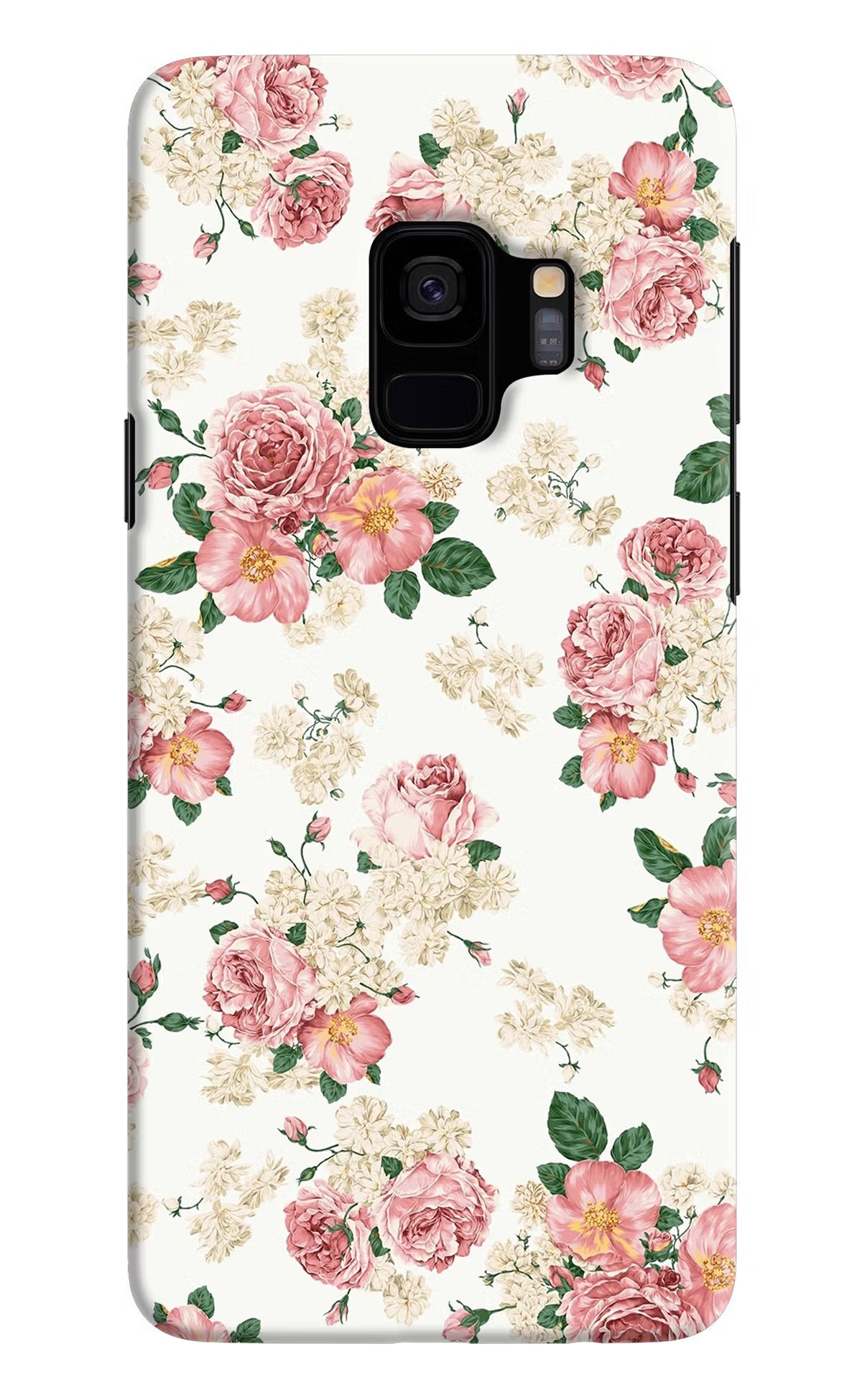 Flowers Samsung S9 Hard Case Back Cover by Casekaro