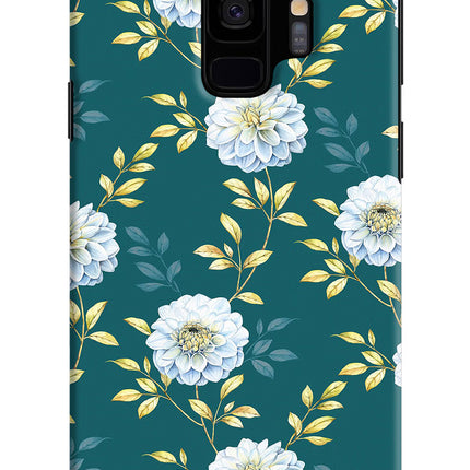 Flowers Samsung S9 Hard Case Back Cover by Casekaro