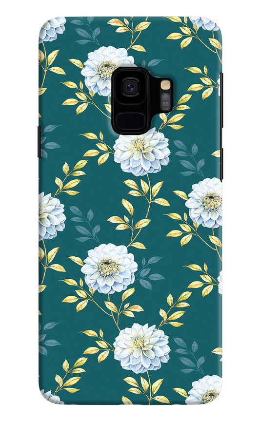 Flowers Samsung S9 Hard Case Back Cover by Casekaro