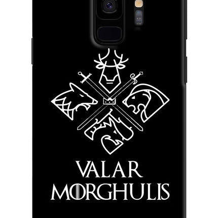 Valar Morghulis | Game Of Thrones Samsung S9 Hard Case Back Cover by Casekaro