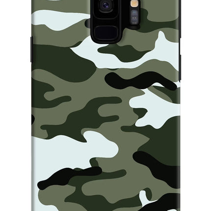 Camouflage Samsung S9 Hard Case Back Cover by Casekaro