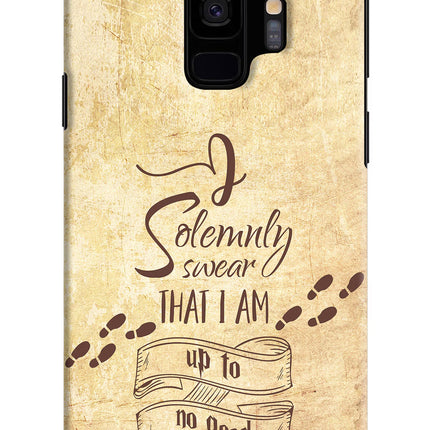 I Solemnly swear that i up to no good Samsung S9 Hard Case Back Cover by Casekaro