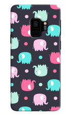 Elephants Samsung S9 Hard Case Back Cover by Casekaro