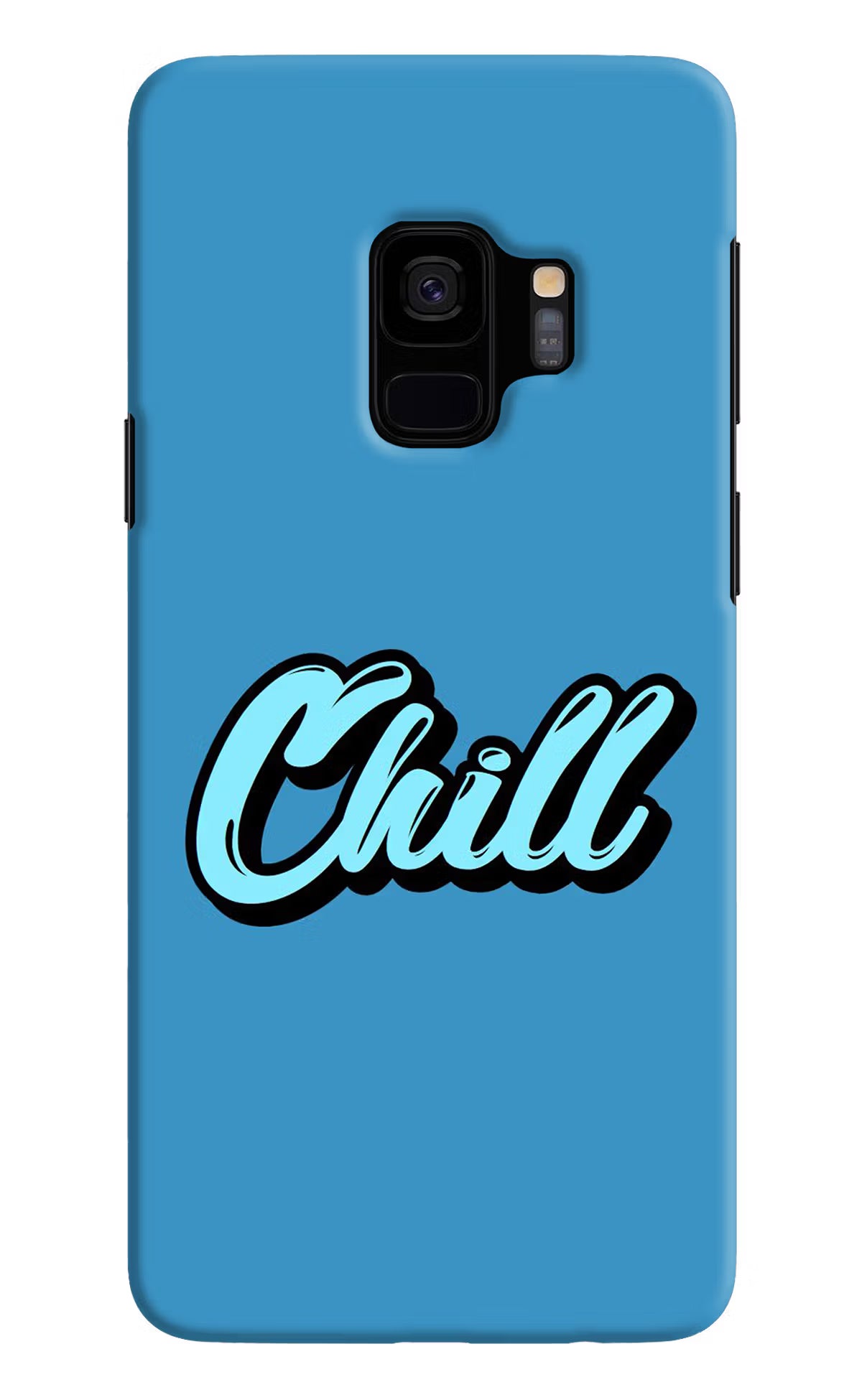 Chill Samsung S9 Hard Case Back Cover by Casekaro