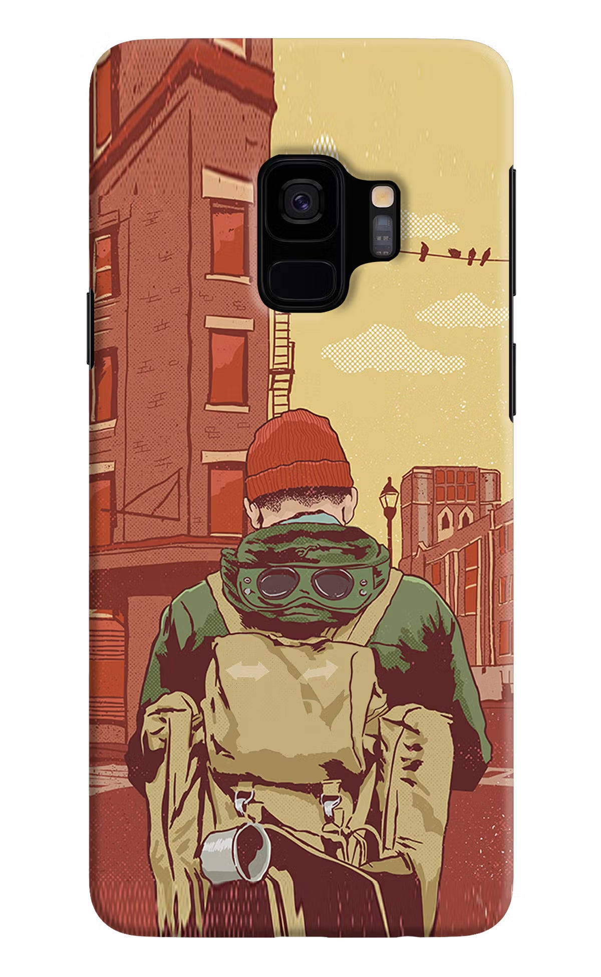 Adventurous Samsung S9 Hard Case Back Cover by Casekaro