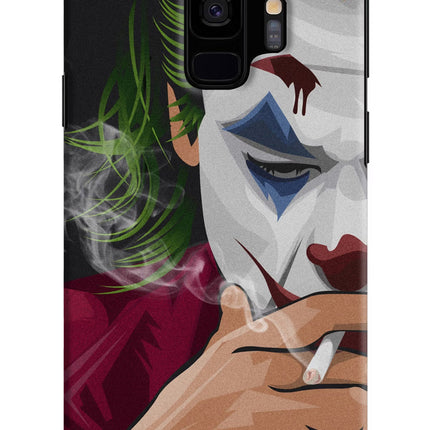 Joker Smoking Samsung S9 Hard Case Back Cover by Casekaro