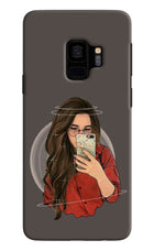 Selfie Queen Samsung S9 Hard Case Back Cover by Casekaro