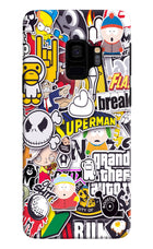 Sticker Bomb Samsung S9 Hard Case Back Cover by Casekaro