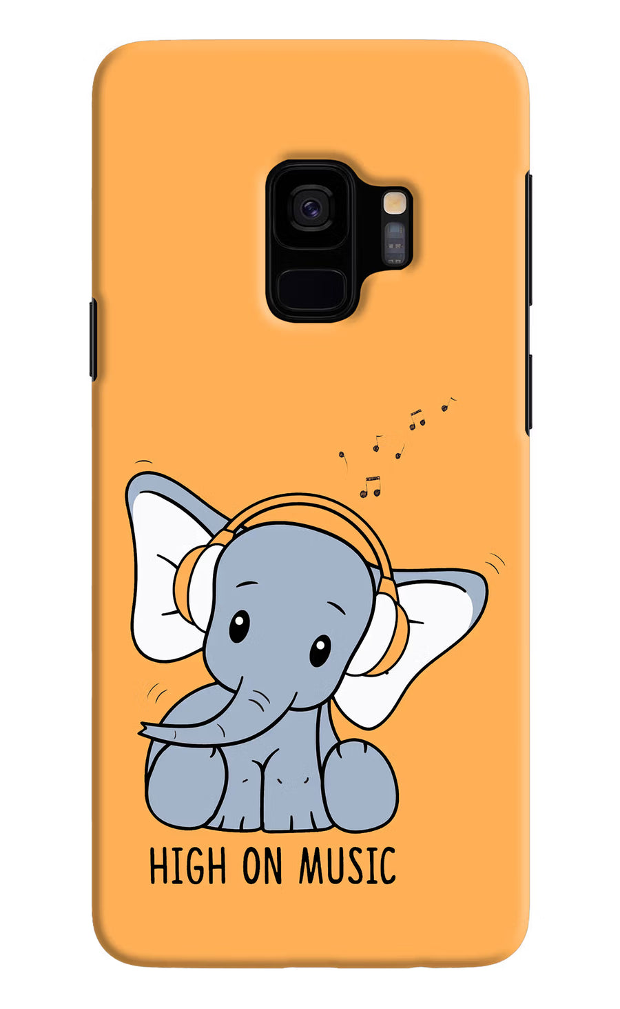 High On Music Samsung S9 Back Cover, Hard case