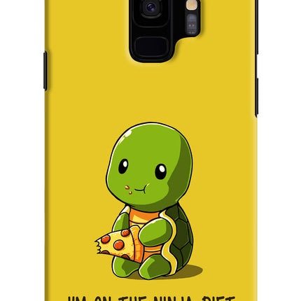 I'm on Ninja Diet Samsung S9 Hard Case Back Cover by Casekaro