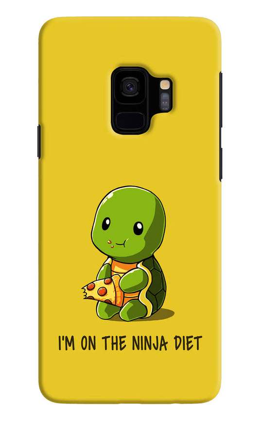 I'm on Ninja Diet Samsung S9 Hard Case Back Cover by Casekaro