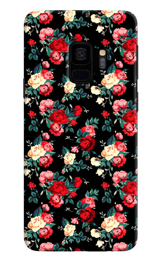 Rose Pattern Samsung S9 Hard Case Back Cover by Casekaro