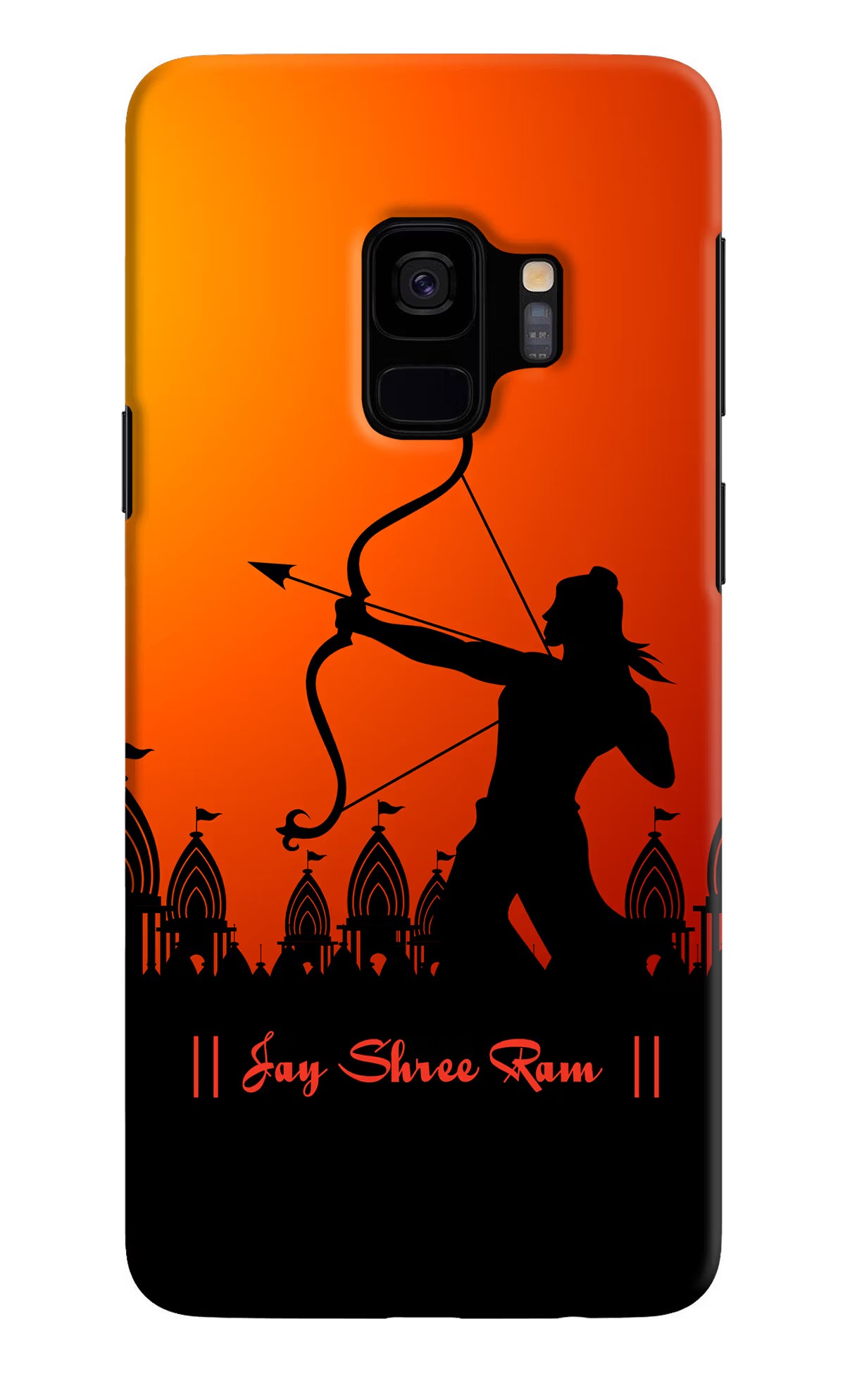 Lord Ram - 4 Samsung S9 Hard Case Back Cover by Casekaro