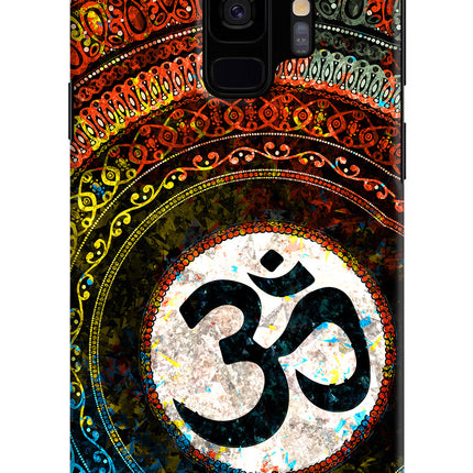 Om Cultural Samsung S9 Hard Case Back Cover by Casekaro