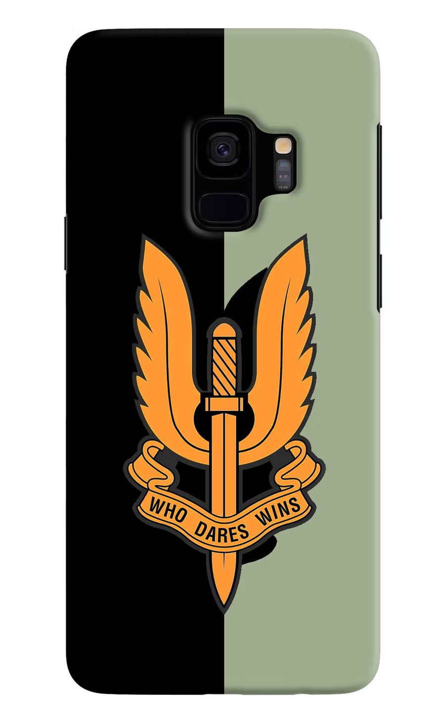 Balidan Logo Samsung S9 Back Cover, Hard case