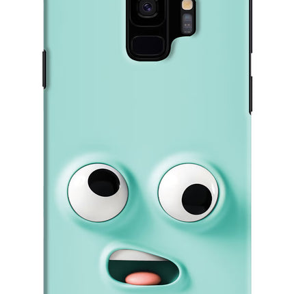 Funny Cartoon Samsung S9 Hard Case Back Cover by Casekaro