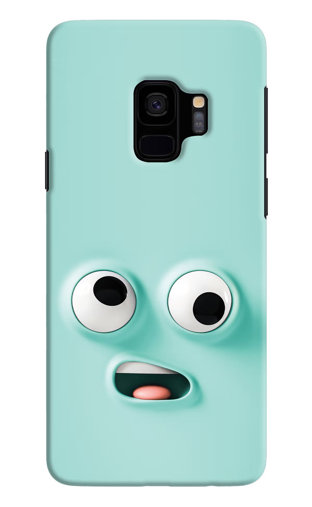 Funny Cartoon Samsung S9 Hard Case Back Cover by Casekaro